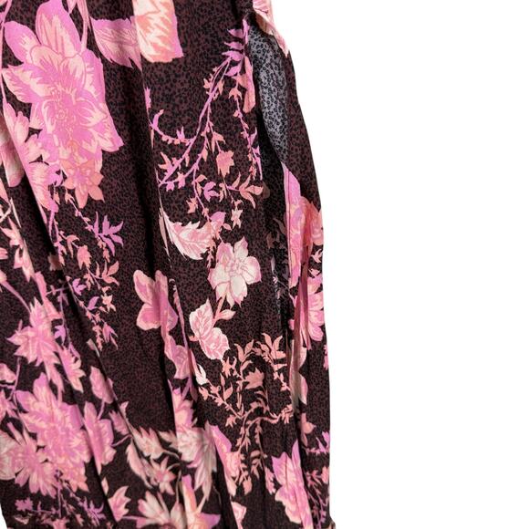 Free People Remind Me Maxi Slip Dress Flowy Floral Feminine Flirty Romantic | M - Picture 7 of 11